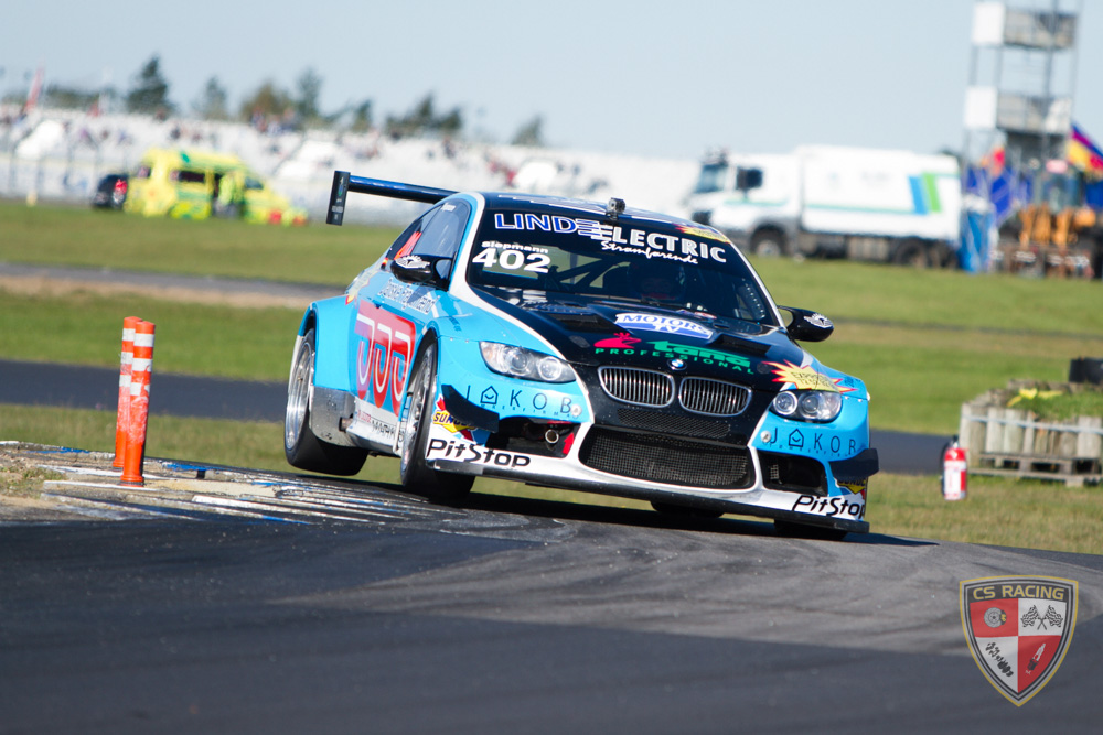Den fragtmandsblå BMW M3 GT2 blev presset til sit yderste
(Foto: Gripping Media ApS)